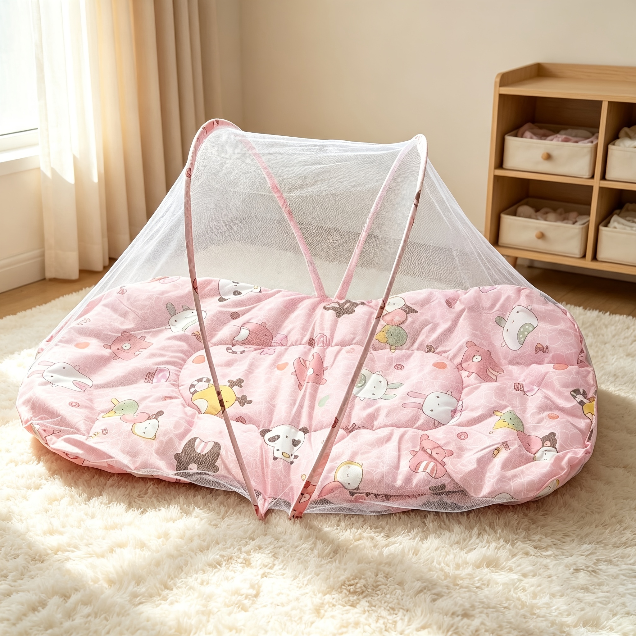 Baby Folding Mosquito-Proof Bed with Full-Coverage Net