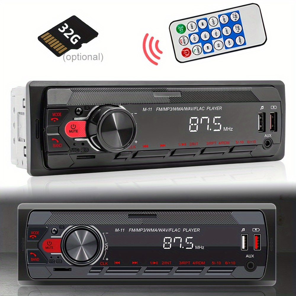 

Din Car In 12v 1 Din Car Mp3 Aux/ Tf/ Usb/ Fm/ Assistant+ App