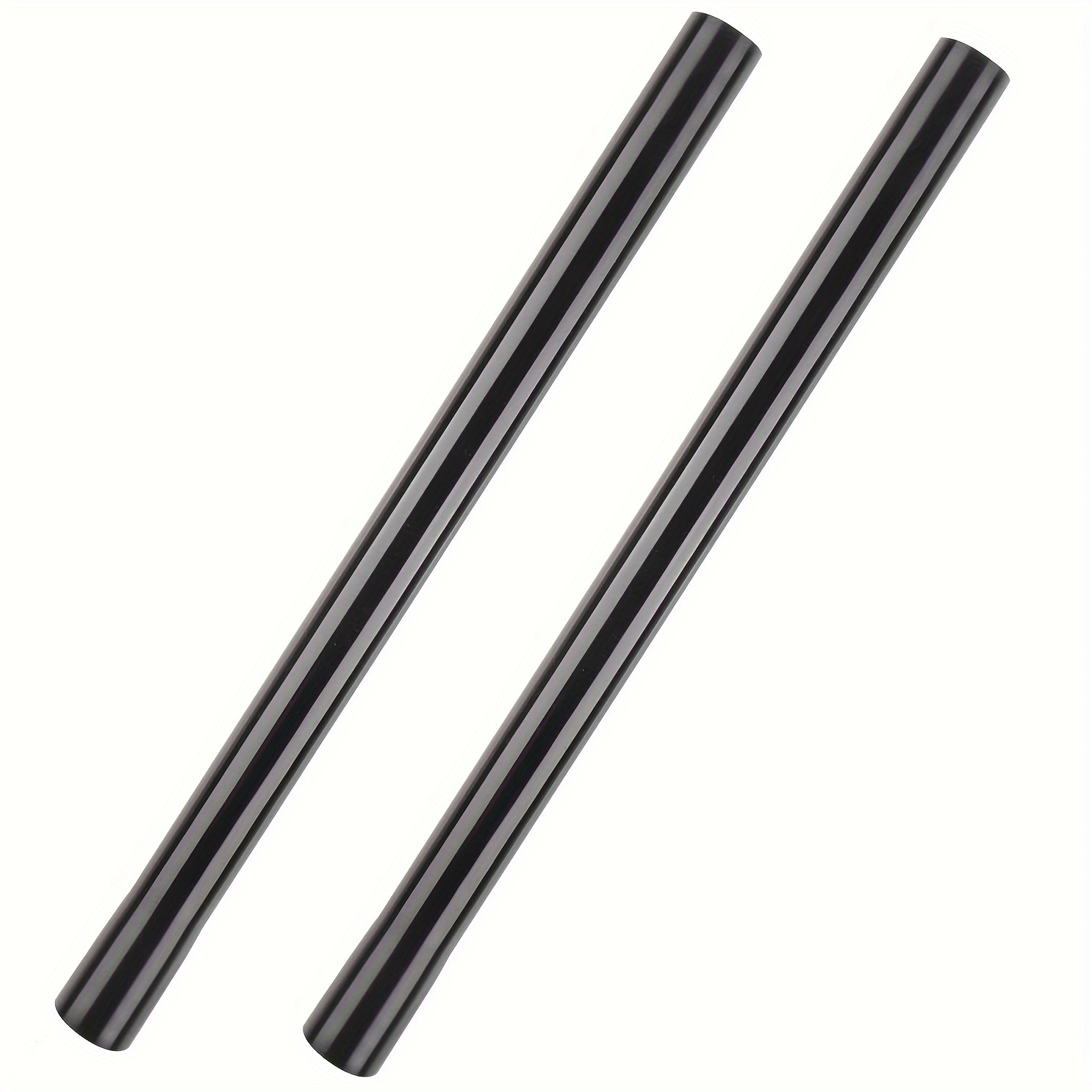 

2-pack Plastic Vacuum Cleaner Extension Wands - 1.25" Diameter Universal Fit Attachments - Durable Vacuum For Extended Reach, 17.7" Length