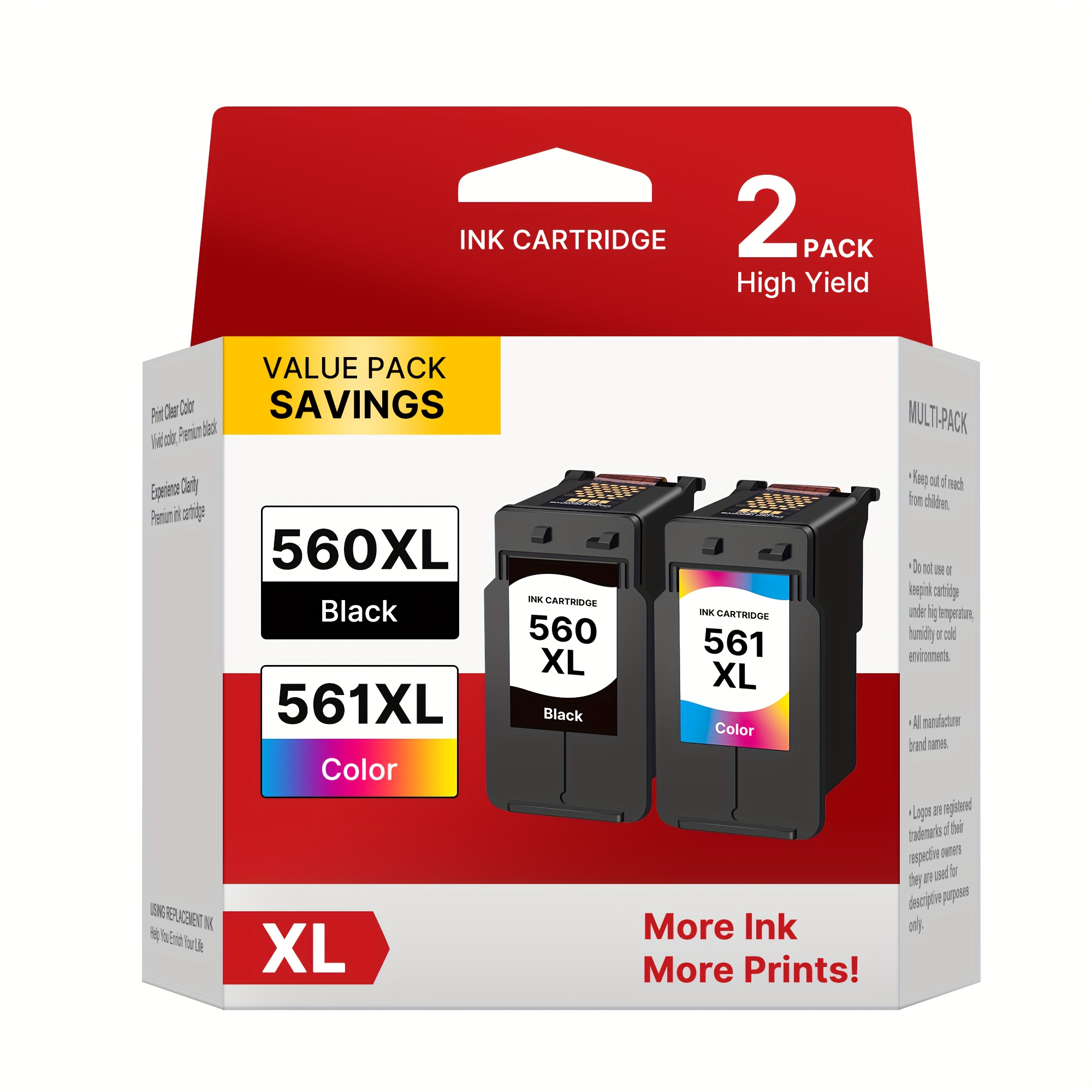 E-shop PG-560XL CL-561XL Tintenpatronen Nachbau für Canon 560 561 XL für Canon TS5351i TS5350a TS7450A TS5351 TS5350i TS7451A TS7450i TS9350 TS7350