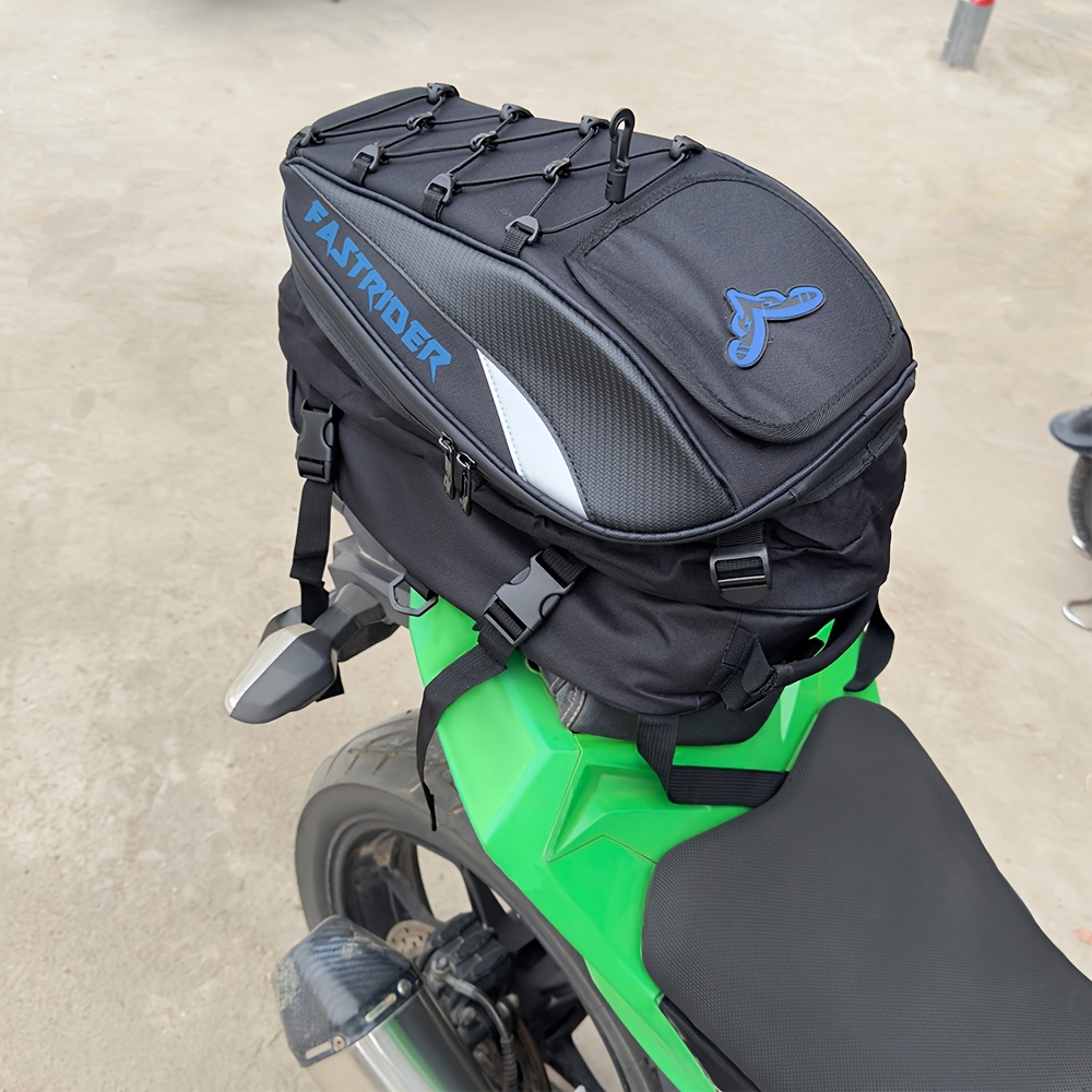 rider bag bolsa trasera motocicleta asiento posterior gran Temu
