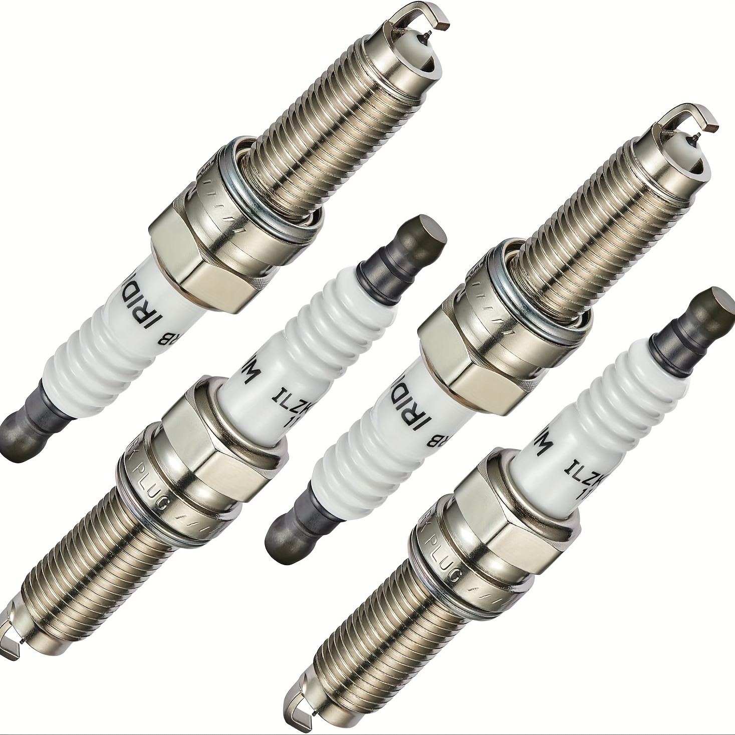 

Set Of 4 Iridium Spark Plug Compatible With Elantra Tucson, Ilx Tsx, Honda Accord, Forte Soul, 1.6l 1.8l 2.0l 2.4l L4 Engine Replacement For 3461