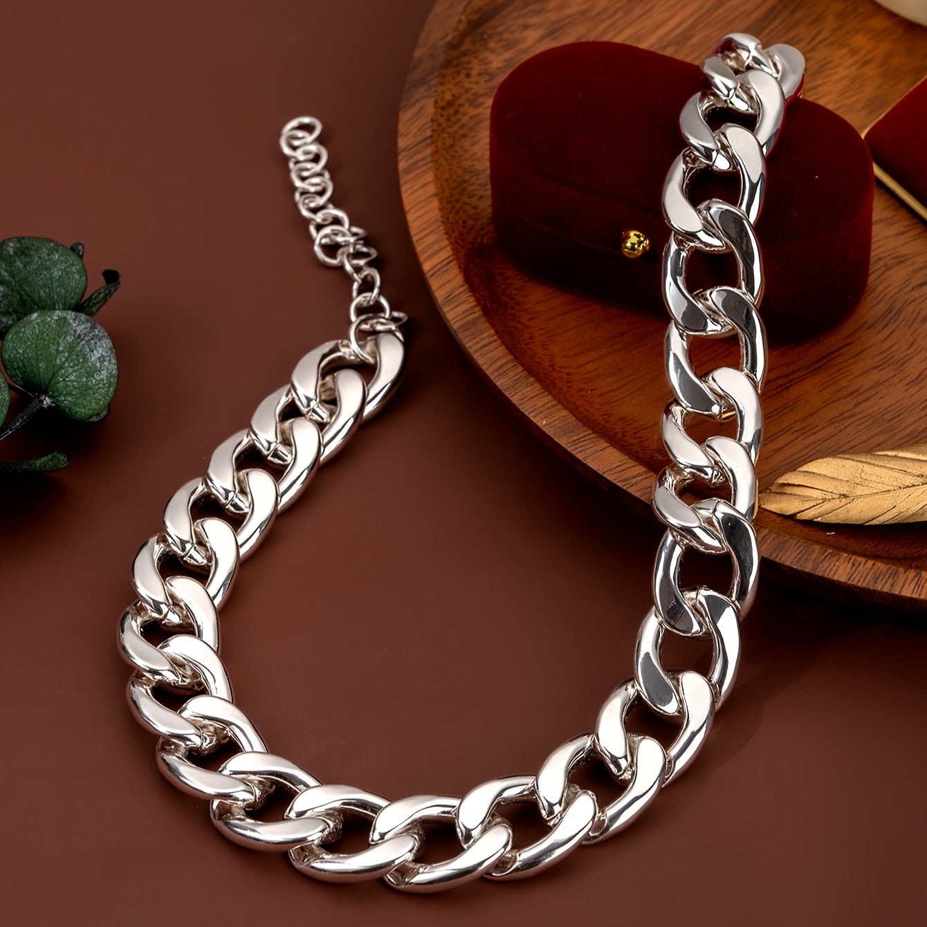 Silver Chunky Chain