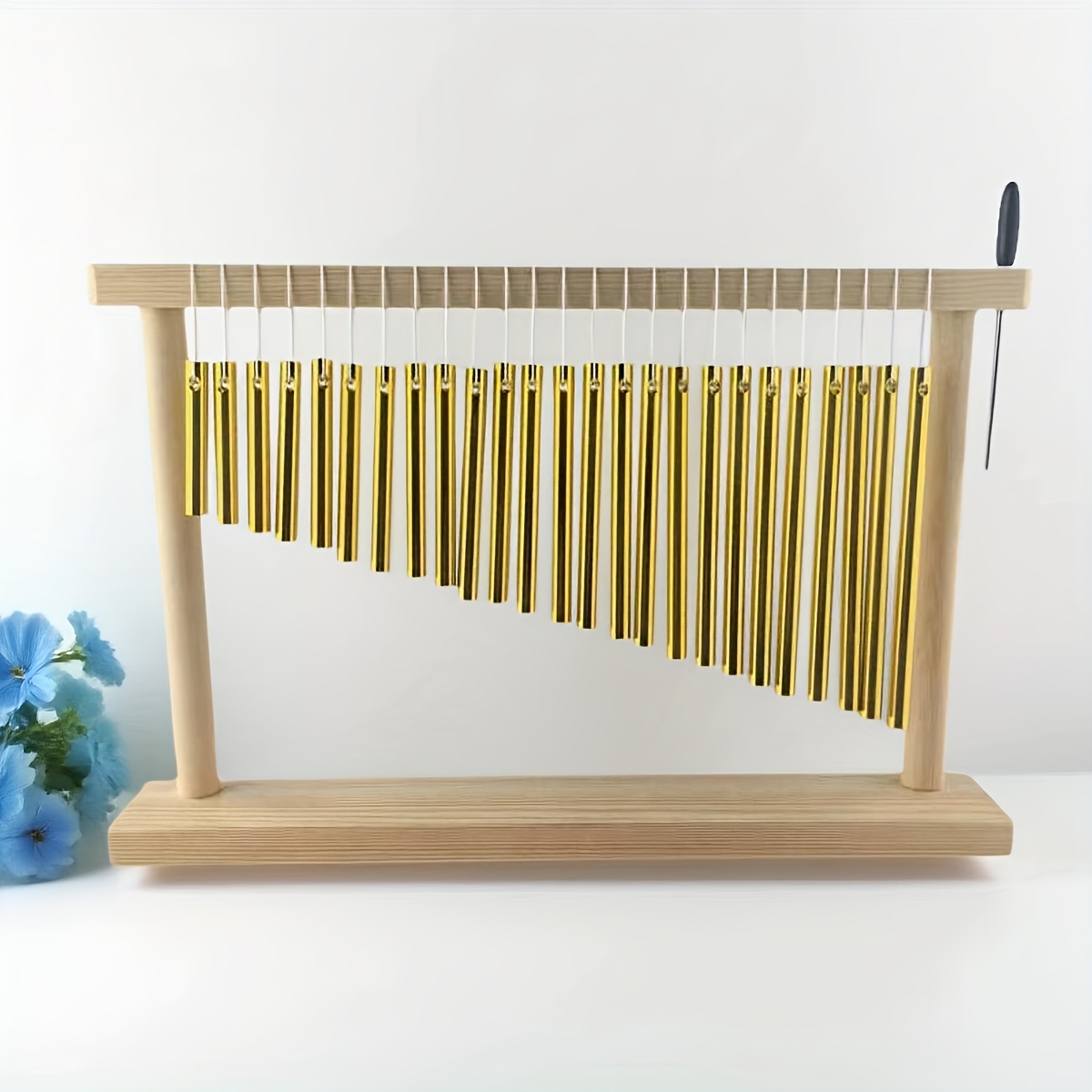 TEMU Carillons accordés à 25 , faisceau de cloche éolienne, instrument , adapté à l' de groupe, accessoire de relaxation pour la de yoga, aide au
