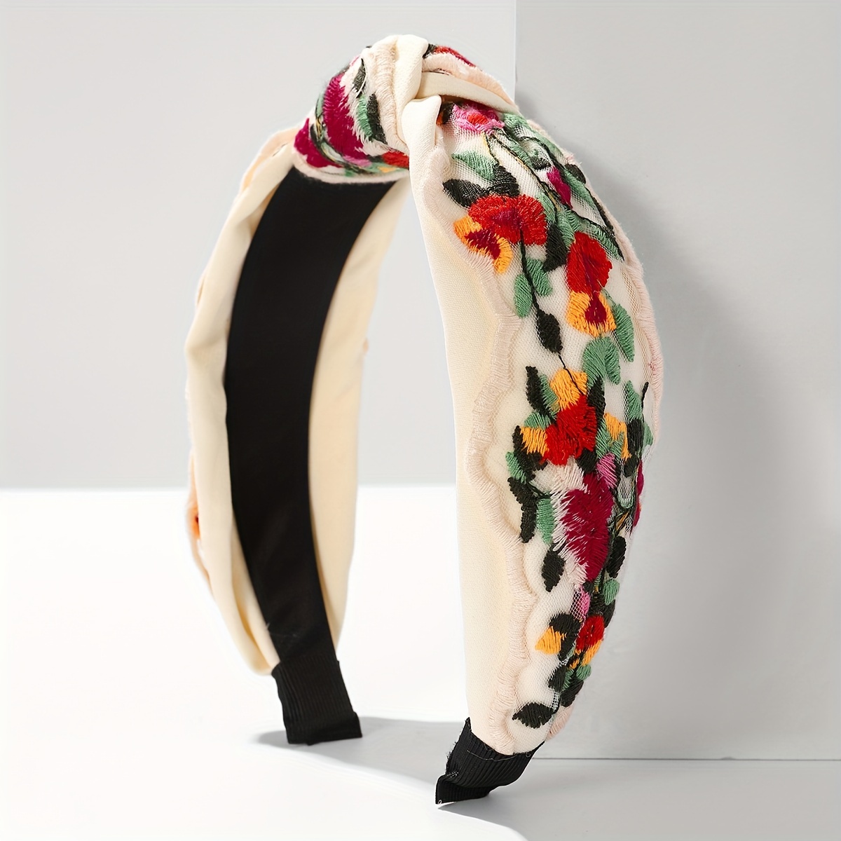 Ethnic Style Fabric Lace Headband - 1pc