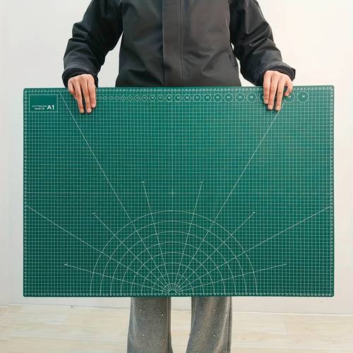 selbstheilende schneidematte a1/a2/a3/a4, mit doppelseitigem design mit gitterlinien und winkeln, für verschiedene bastelarbeiten, quilten, schneidearbeiten und nähprojekte sowie stoff-schablonen, papierbasteln, tonarbeiten und mehr
