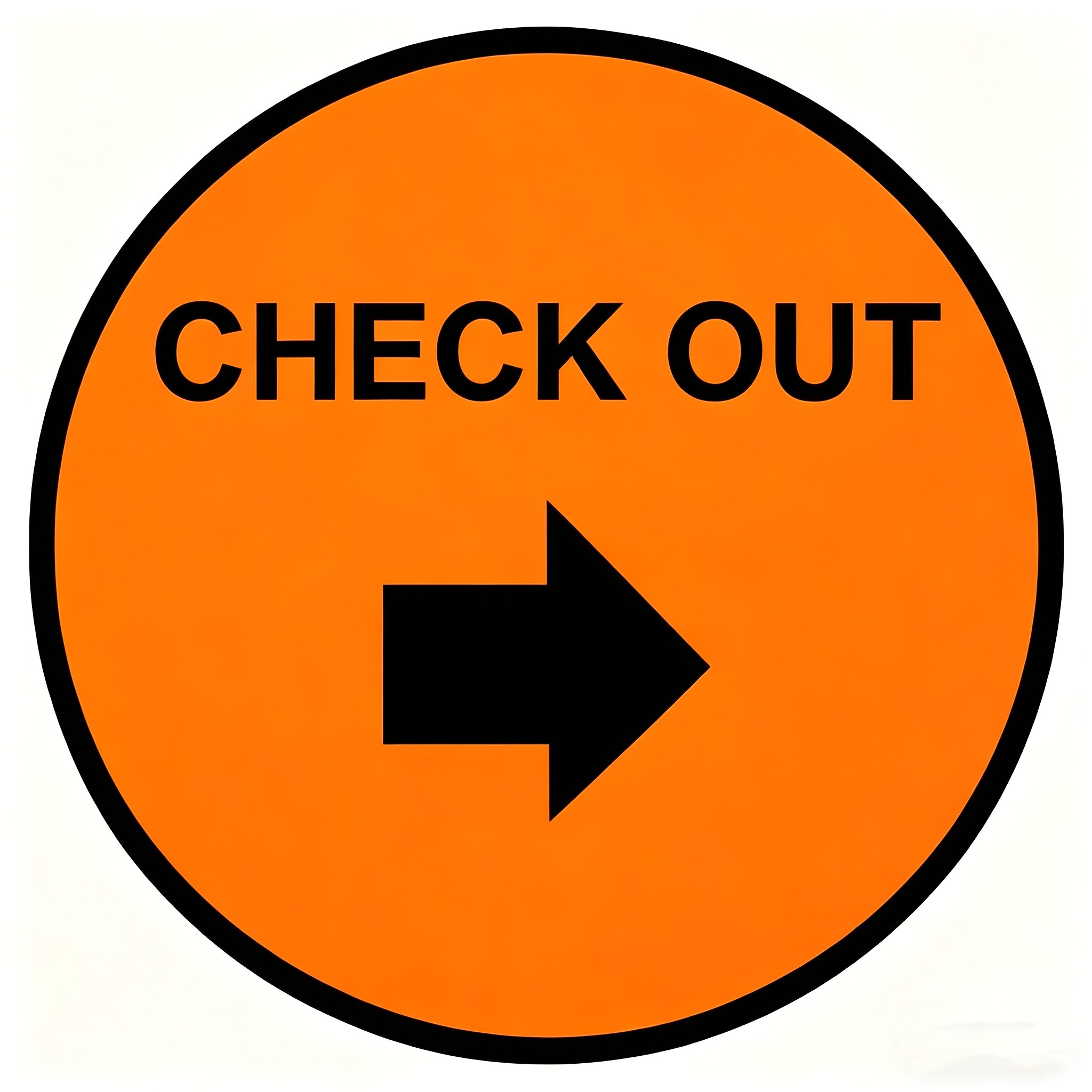 check   arrow sign metal 8x8inches sign   uv protected and weather resistant durable ink easy to mount for outdoors