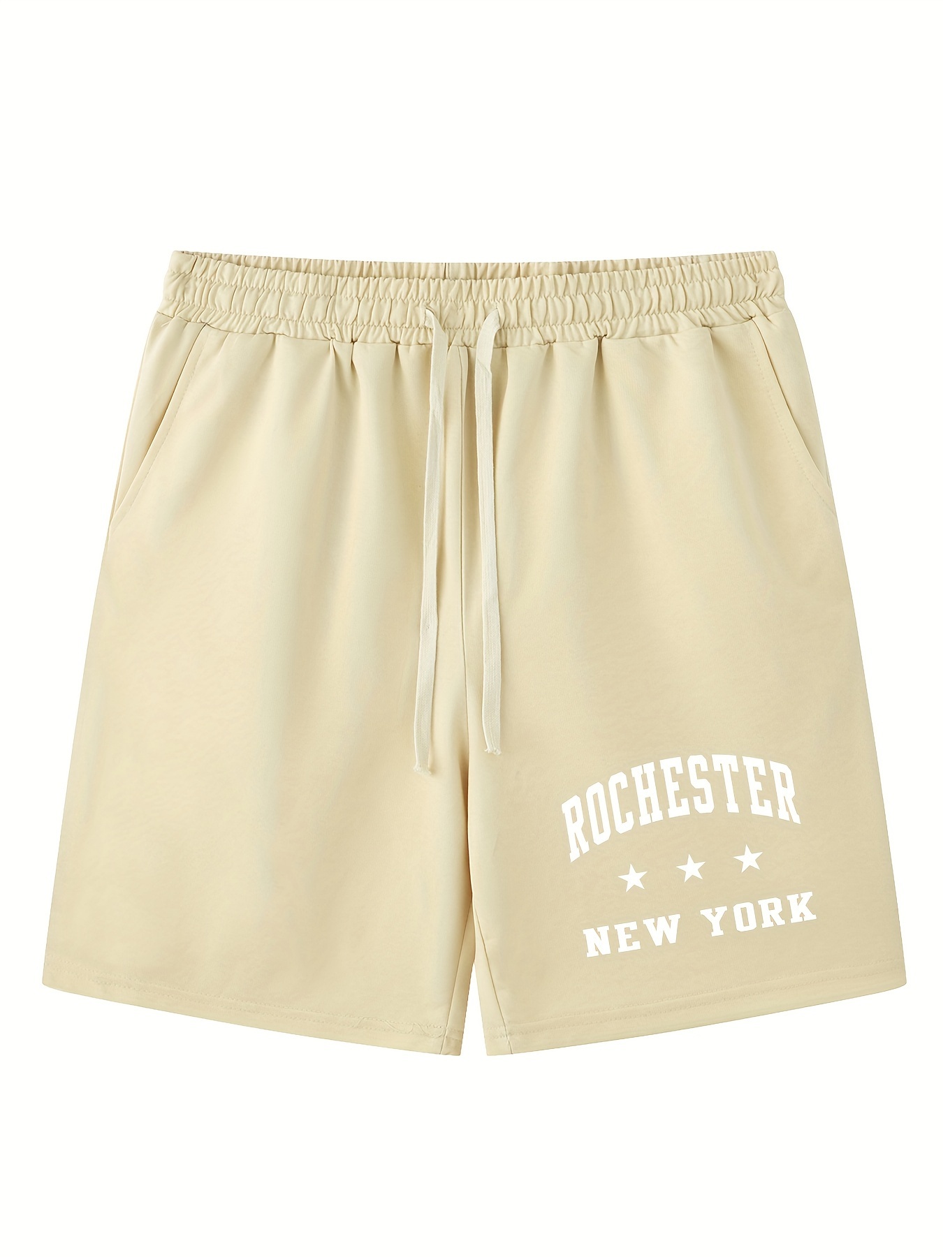 Rochesteer Print Men's Drawstring Pants Loose Casual Temu New Zealand