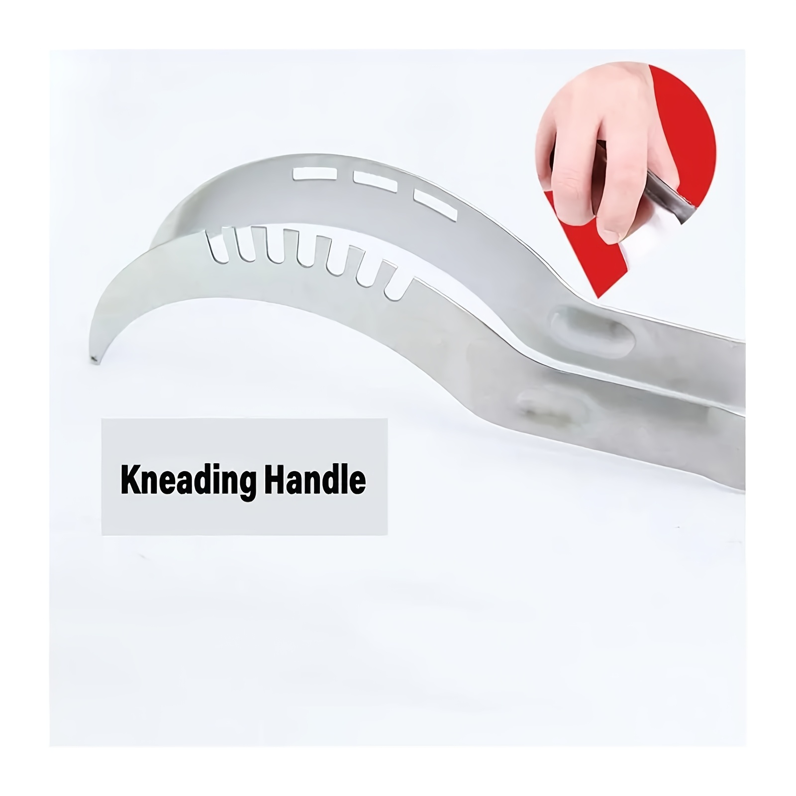 TEMU 304 Stainless Steel Watermelon Slicer, Multi- Cutter, Summer Essential For Watermelon And , Dicer And Divider, Large Fruit Slicer