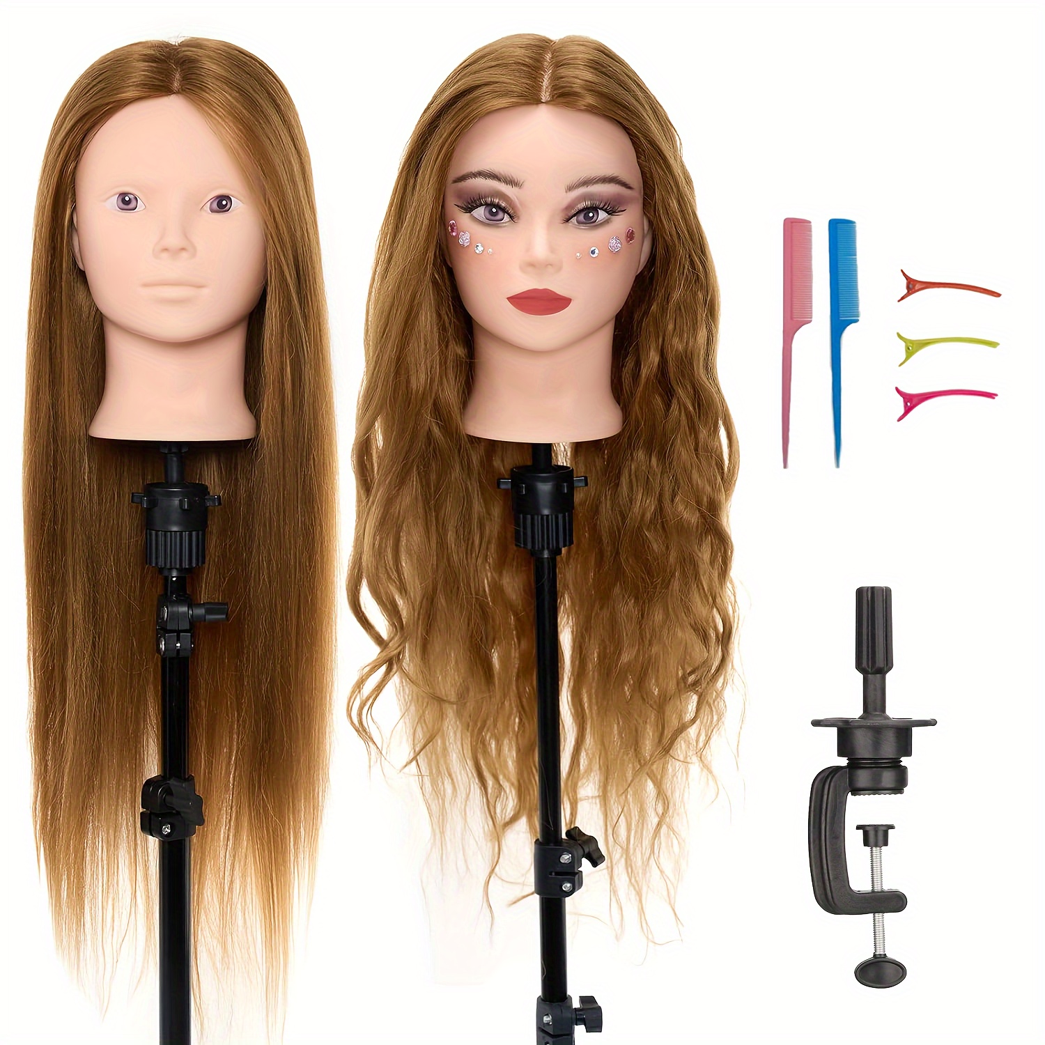 

Makeup Straight 28" Doll Cosmetology For Hairdresser (#27 )