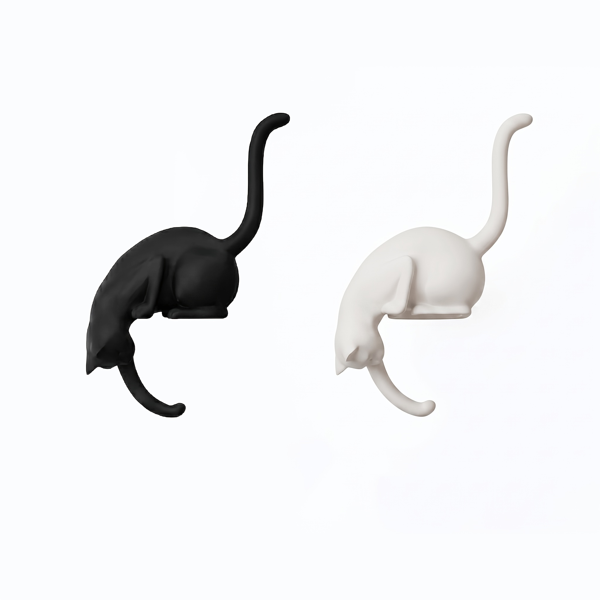 TEMU 2pcs Cat Shaped Hooks, Hooks, Couple Exchange Christmas Gift, New Year Gift Top