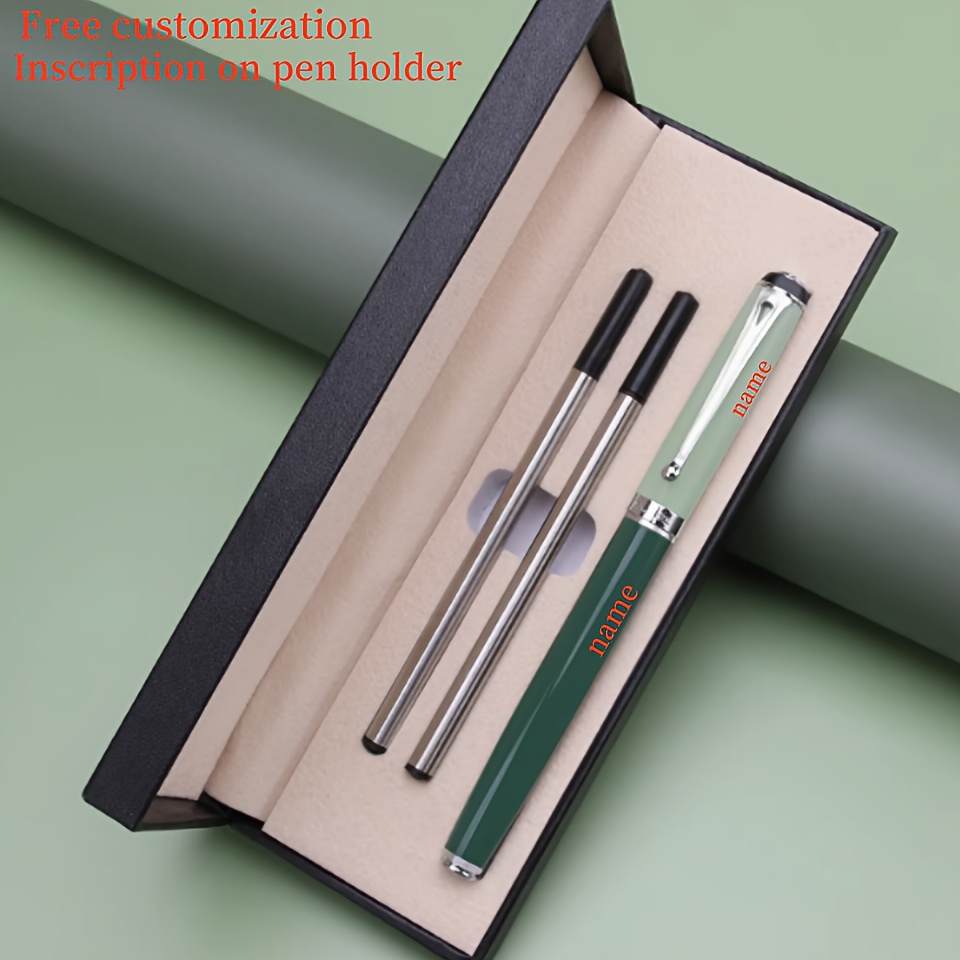 

[customer ] Providing 1 - Copper Pen A - Writing, Refillable , Box, 2 Of Refills, Personalized - Unique, Providing Colleagues, , And