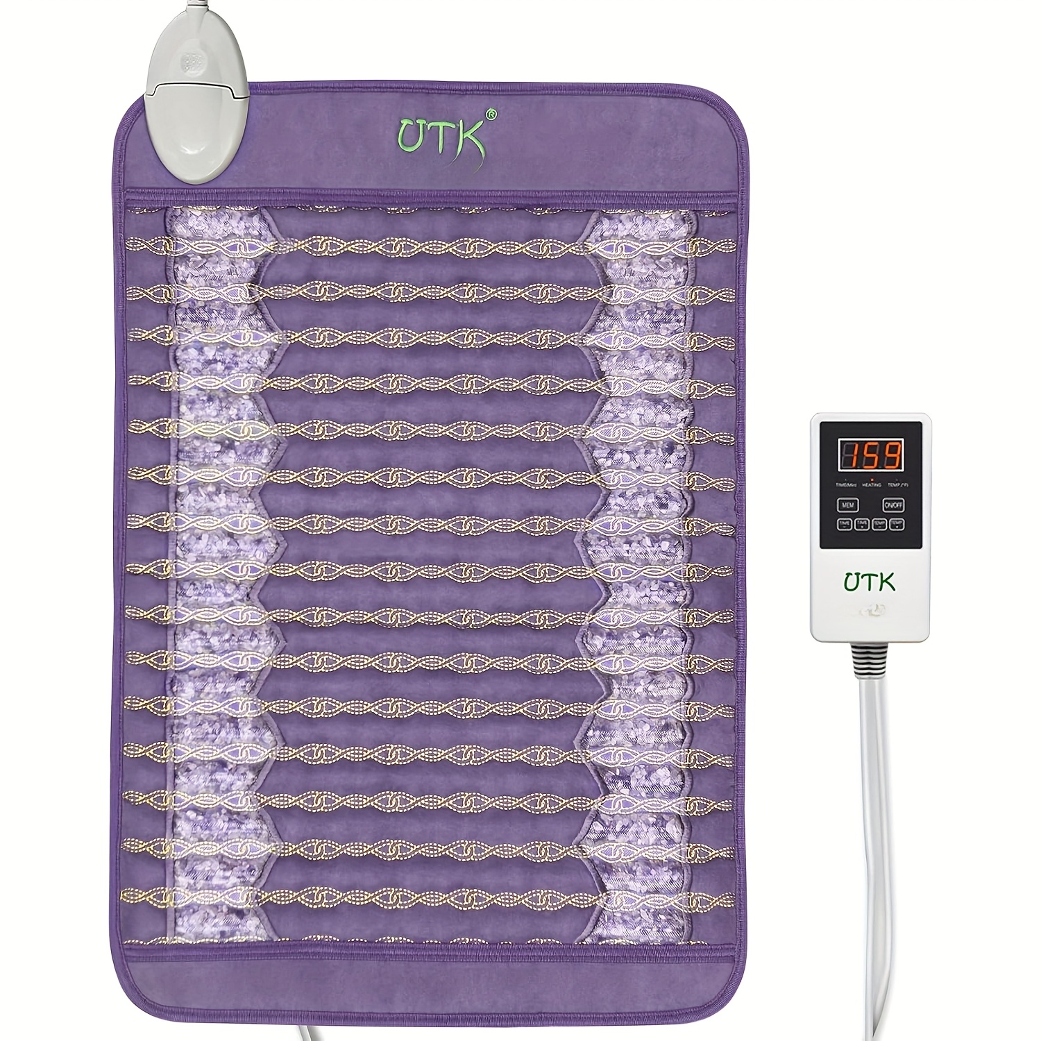 utk heating pad heating pad for back   mat memory function auto off carry bag included   24 x 16 gift for your mom and dad Product details 1
