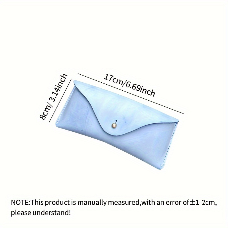 Acryl Vorlage Für Brillenetui – DIY Lederform Schablone, Brillen Tasche Selber Machen, Transparente Schablone