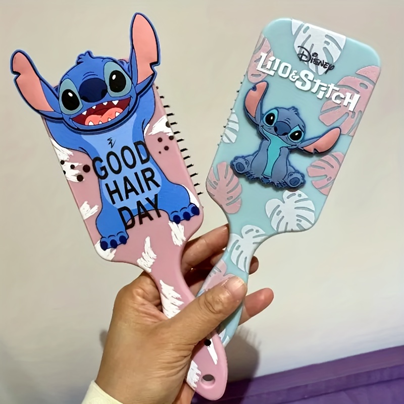 

Disney Stitch Mouse Anime Daily Use Air Cushion Massage Combs Stitch Cartoon Figures Comb Hair Brush Gift