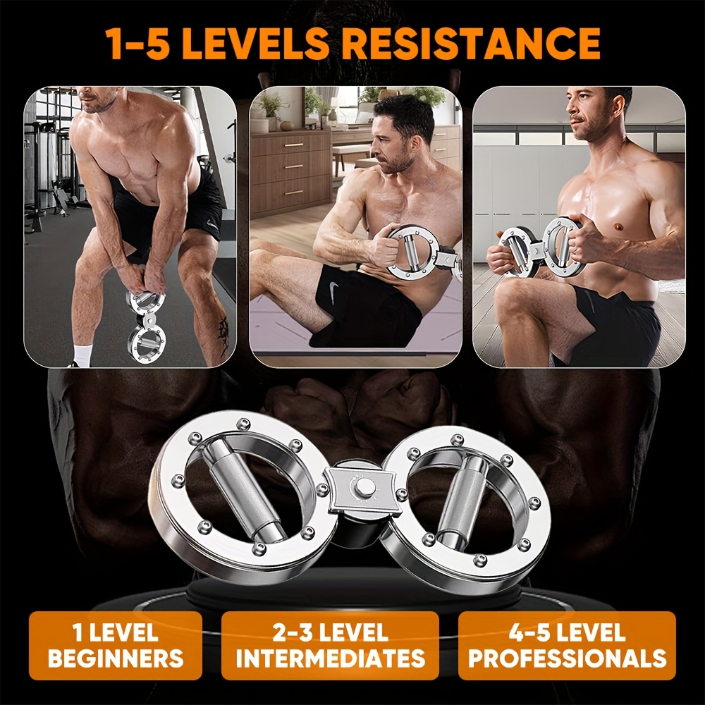   rotator   - heavy-duty adjustable   training system with 360° rotating arm & shoulder workout equipment, home gym strength trainer with ergonomic grip, non-electric muscle builder for men - ideal for bicep, tricep, forearm, rotator cuff - perfect birthday/christmas/valentine s/thanksgiving/new year/  gift - multifunctional   rotator machine for arm & shoulder strength training Product details 1