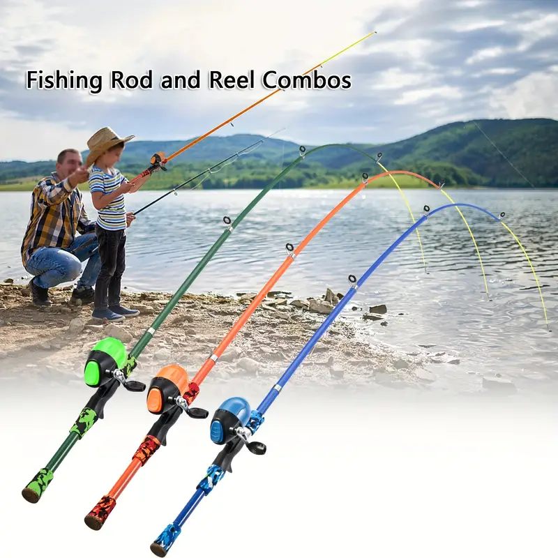 beginner saltwater fishing rod and reel combo Purple 1 Roller Bearing Rod And Reel Combos Best