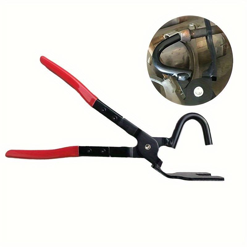 Fuyuu_life Exhaust Hanger Removal Pliers – Carbon Steel, 25° Offset Handles, Slip-Resistant Grips, 1-Year Warranty