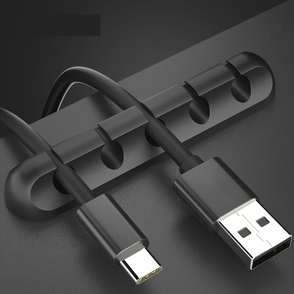 multi functional data cable organizer desktop