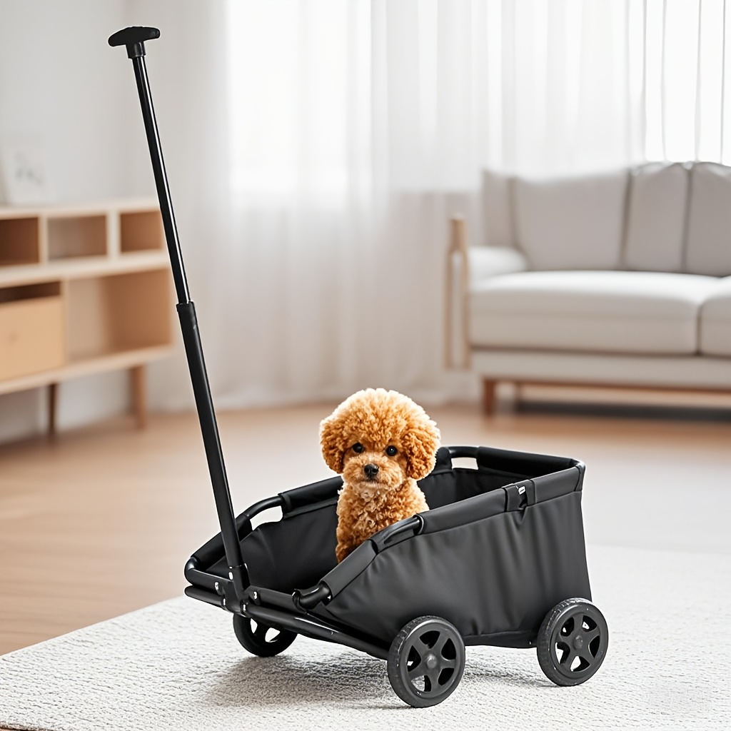 TEMU Cat Stroller, Dog Stroller, Small And Medium Pet Stroller, Pet Outing Stroller