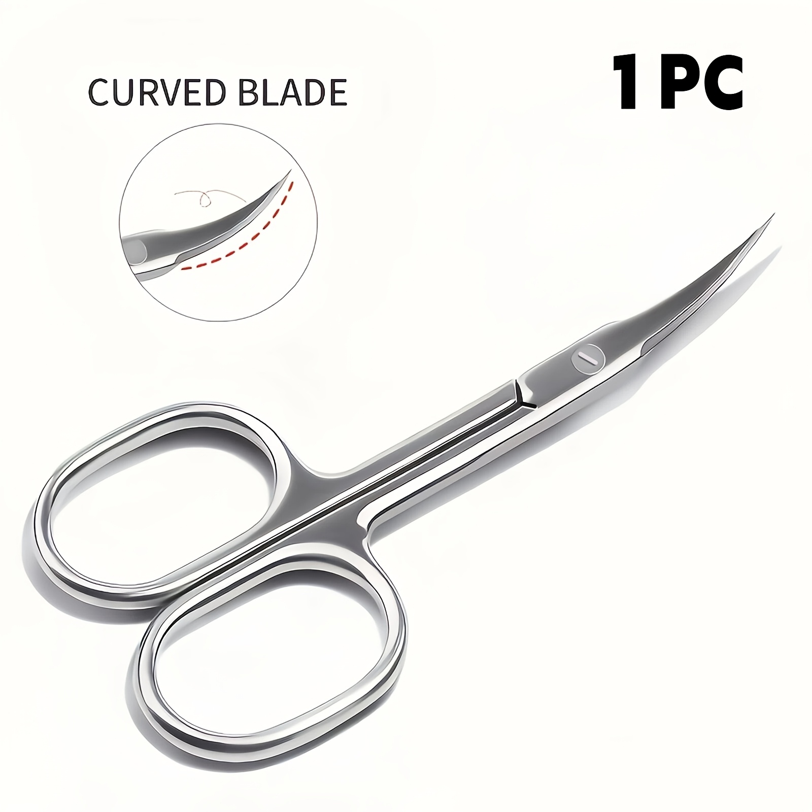 1pc/2pcs/3pcs Stainless Steel Scissors, Nail Clipper For Hangnail Removal, Unscented Manicure Tool
