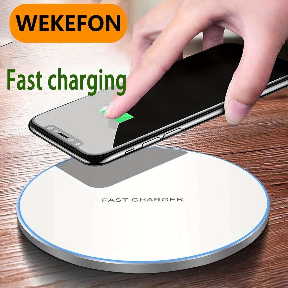 

Wireless Charger Pad For 15 14 Pro Max Induction Fast Wireless Charging Dock Station