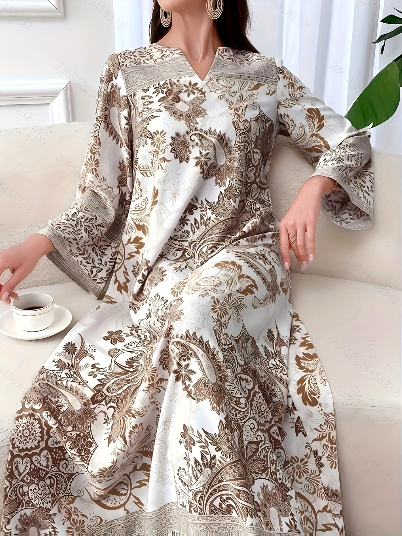 green emerald velvet dress Ivory Pleated Cape Maxi Dress – Elegant Modest Wear – Al Zarif main image 0