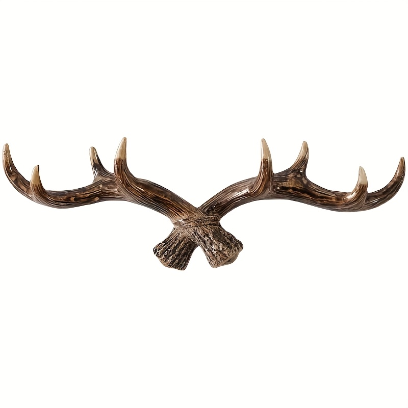 Antler-shaped Decorative Hooks, Wall-mounted Coat Rack, Creative Key Hooks For Clothing Store Entrance Walls.