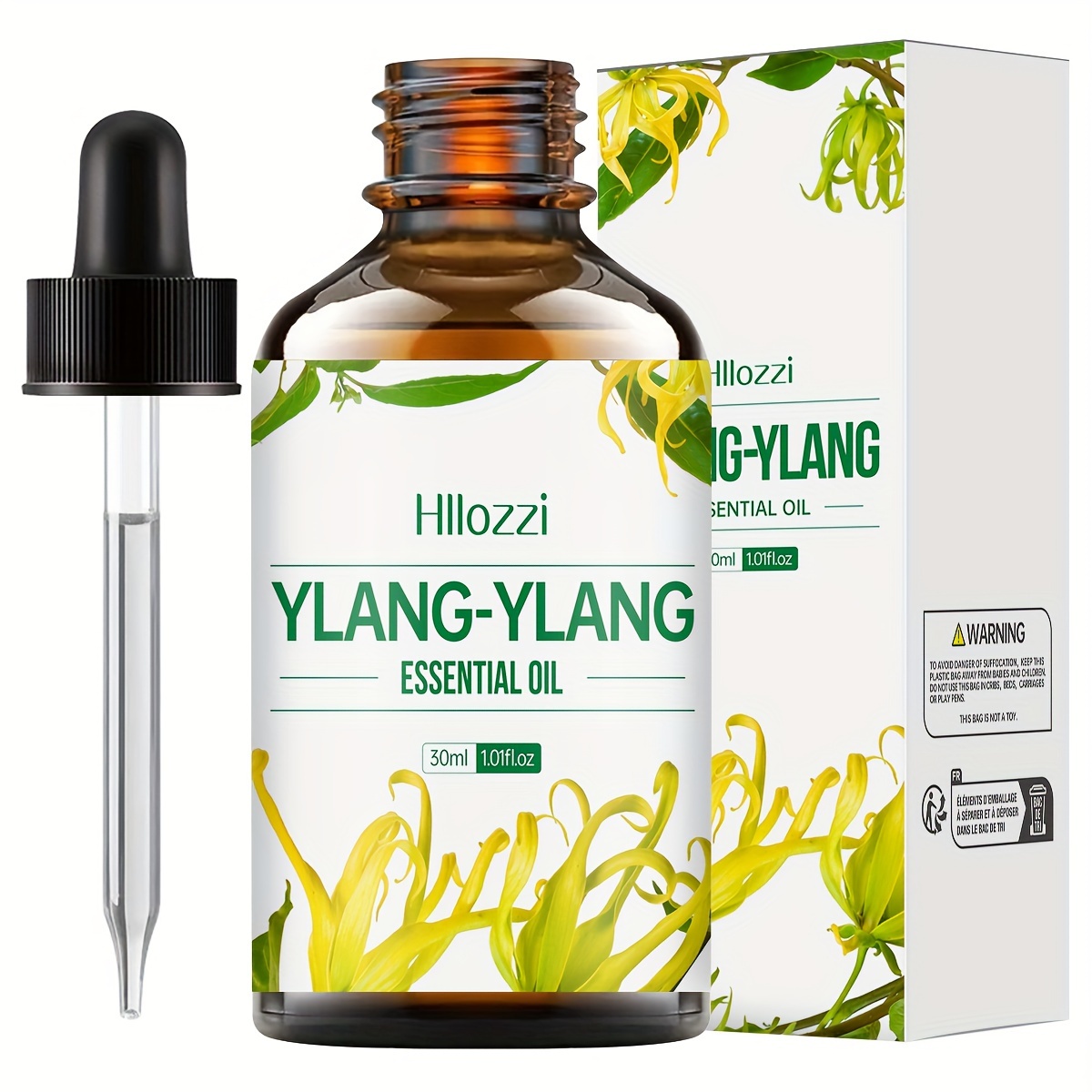 Image of 30ml/1.01fl.oz Hllozzi - Essential Oil, Alcohol-free Hydrating Plant-based Oil With Glycerin For Care, Suitable For Massage, Shower, Skin Care, For Types