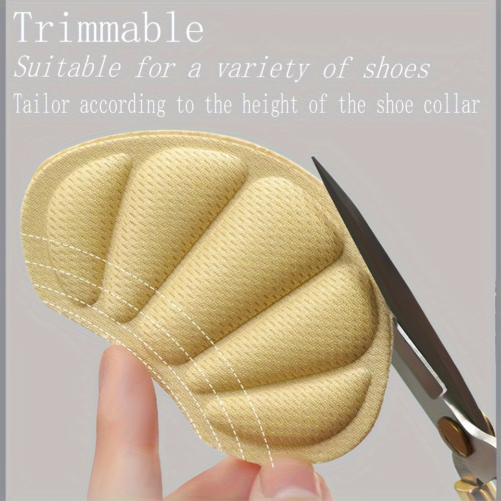 A Pair of Sports Shoes with Heel Stickers for Men And Women, Designed to Prevent Slipping And Rubbing at The Heel, Adjustable Half-Size Insoles.