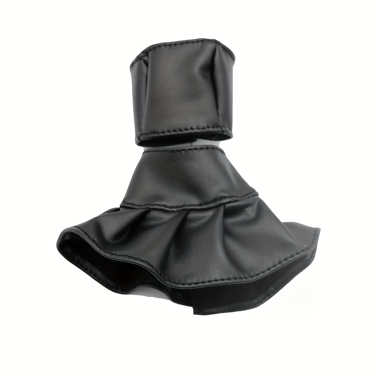Image of Dress For -inch Doll, Pu Leather Bustier Ruffle Skirt, High-quality Fabric, Party Dress. Doll Not Included
