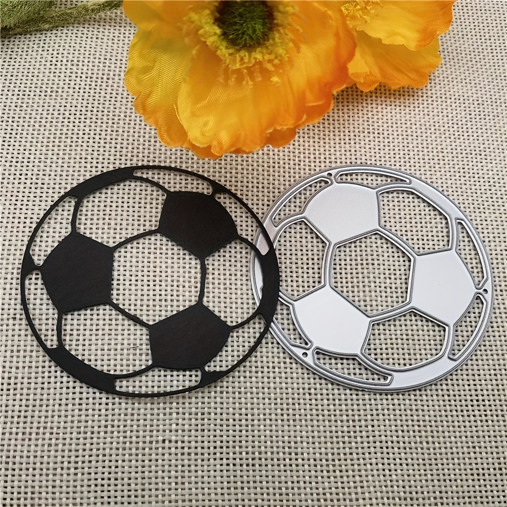 Soccer Football Sports Metal Dies Scrapbooking Metal Cutting Dies Craft Stamps Die Cut Embossing Card Make Stencil Frame