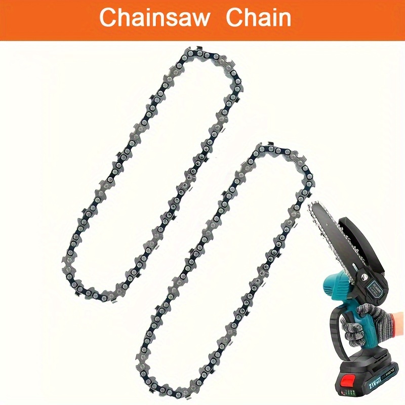 

2-pack Mini 6-inch Electric Chainsaw Chains, Compatible With Cordless Portable Pruning Chainsaws, Durable Replacement Saw Parts