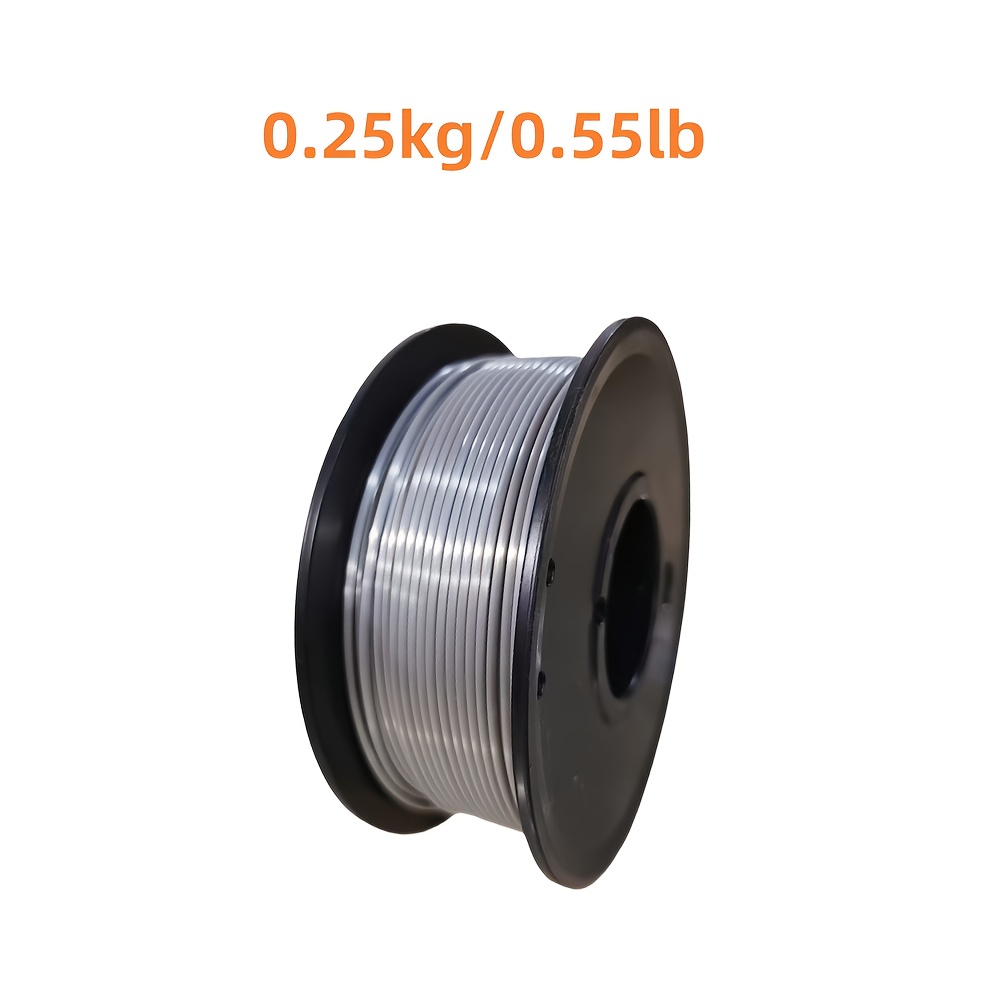 Pla 3d Printing Filament, -like Glossy Pla 3d Printing Filament, 1.75mm, Suitable For Most Fdm Printers, 250g Per Spool, 0.55lb, Gray