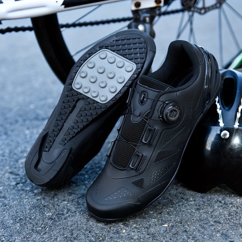 Zapatillas de ciclismo MTB para hombre, de carretera, para ciclismo, para  uso al aire libre/interior, color azul, 39 EU