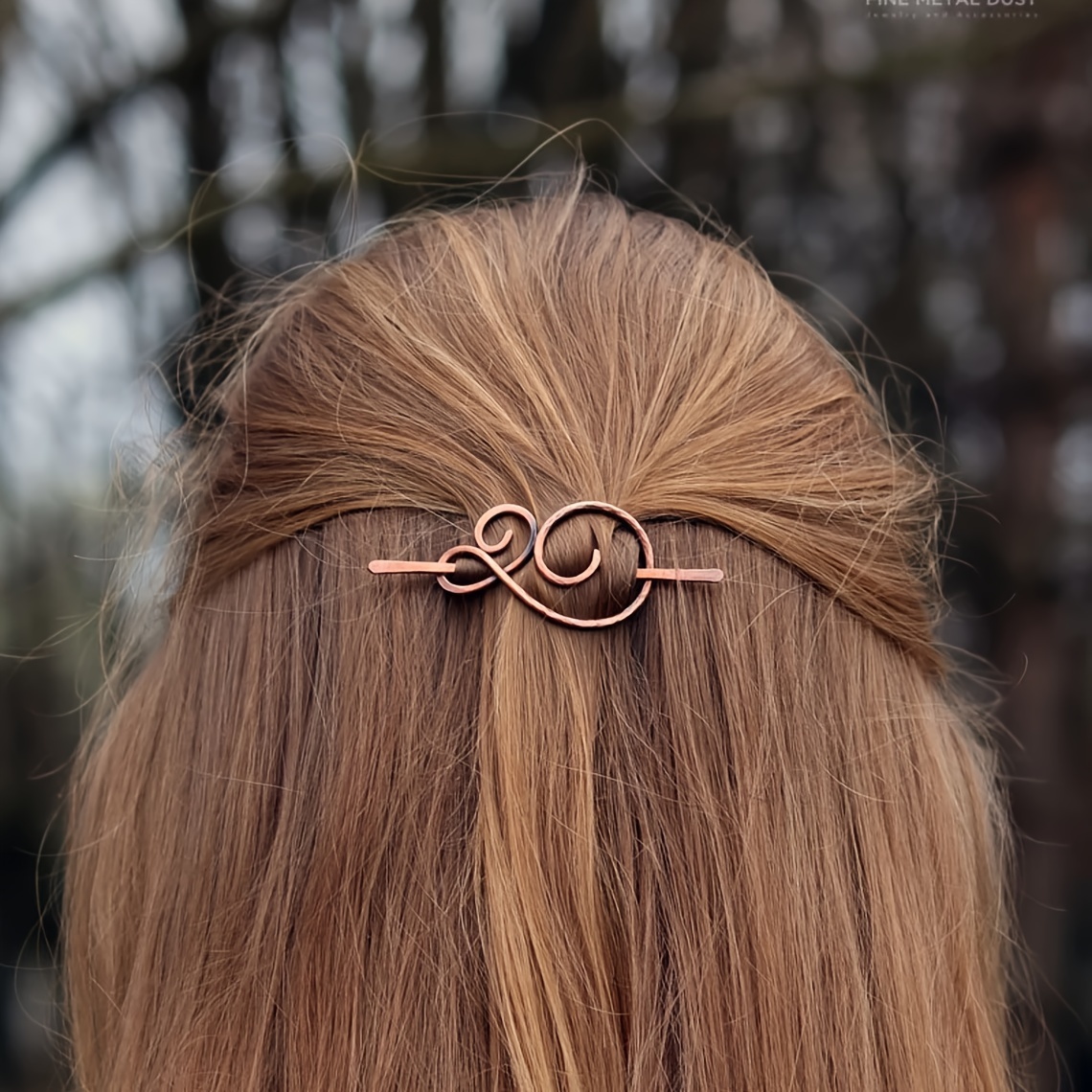 

- Copper Hairpin For - , Accessory,