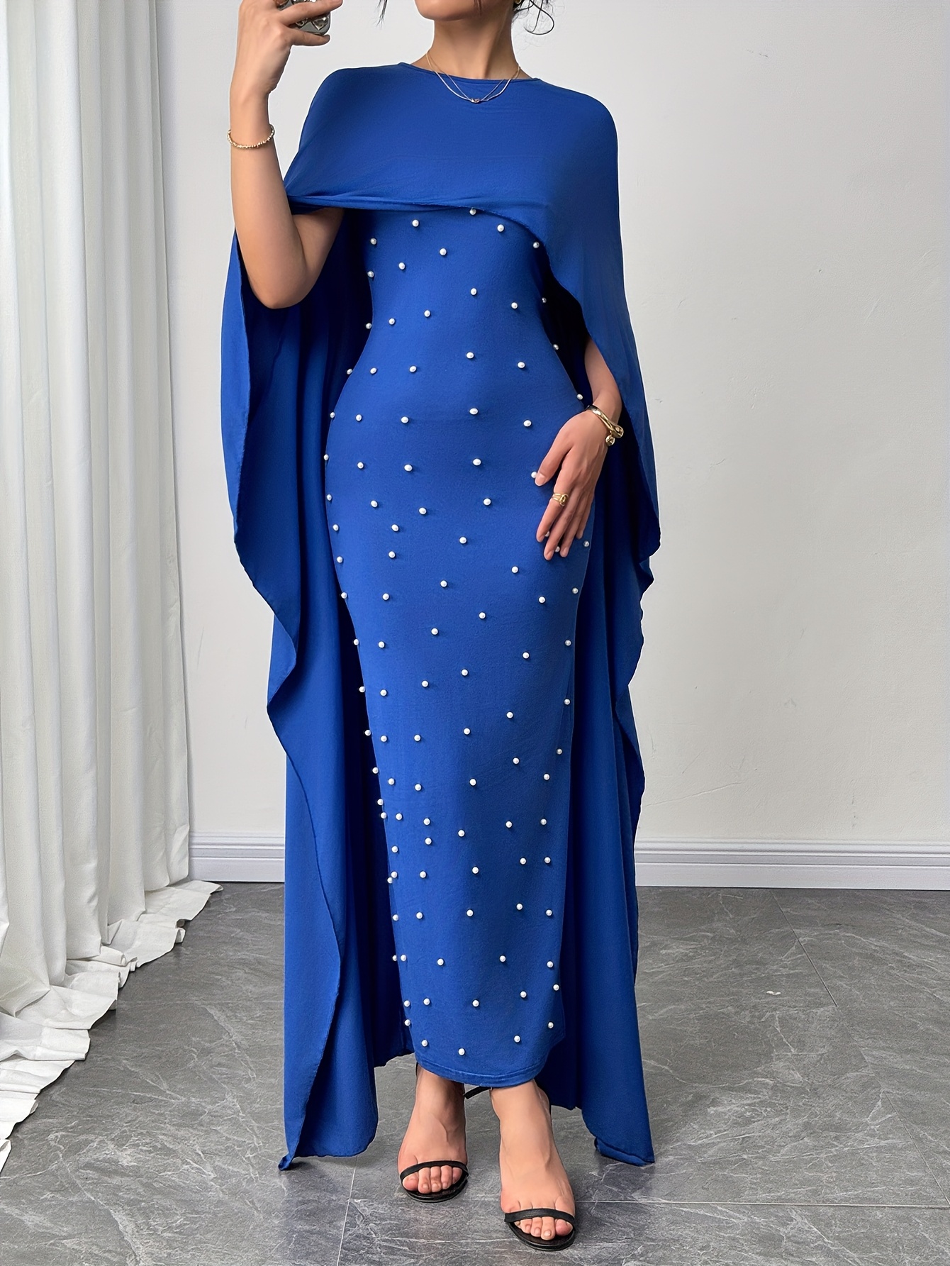 womens elegant pearl dress suitable new year party - Temu Norway
