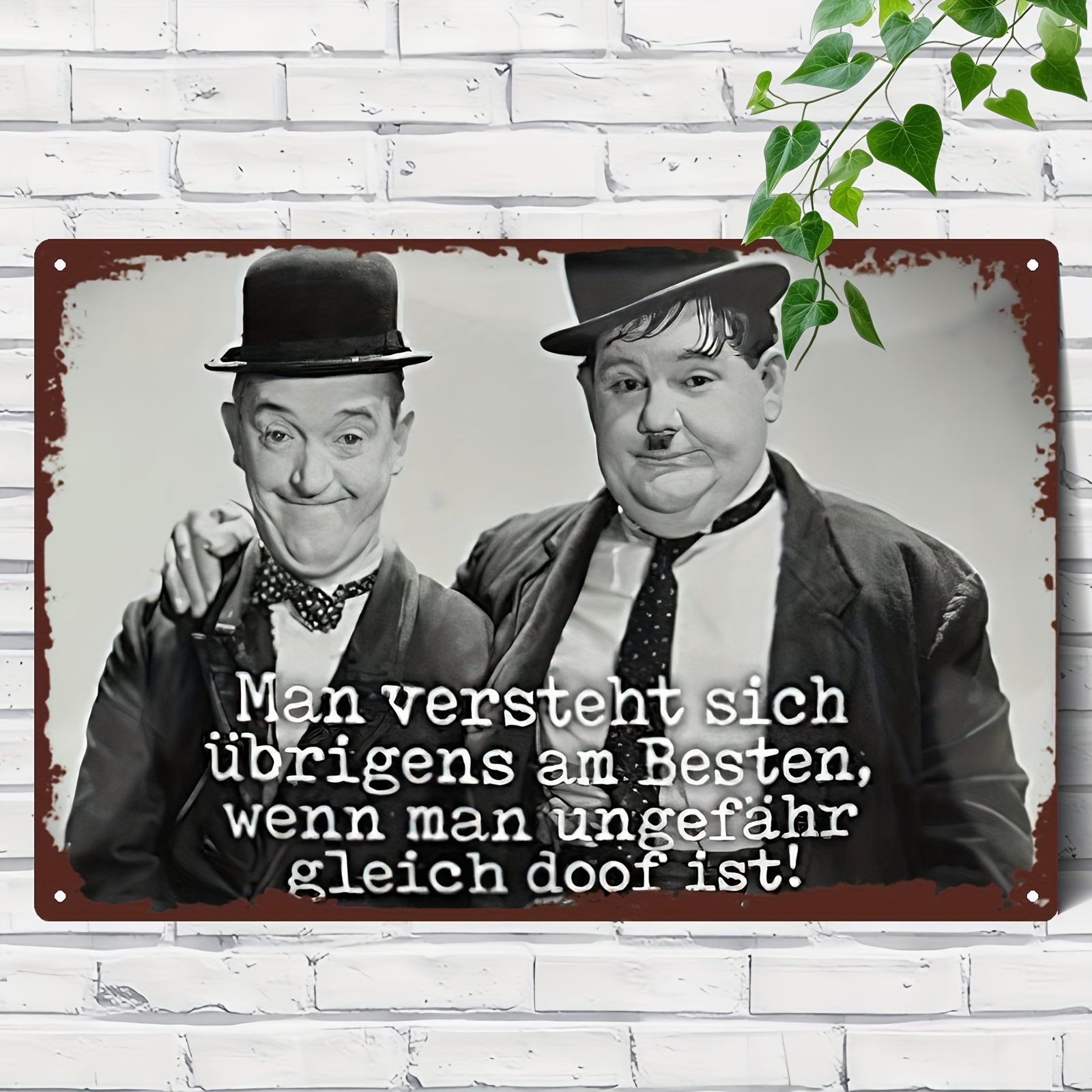 E-shop 2D Flach, 1 Stück Vintage 2D Flache Metall-Eisen-Dekorationsplakette. Dies ist kein Bild, das sich auf ein Produkt für grenzüberschreitenden