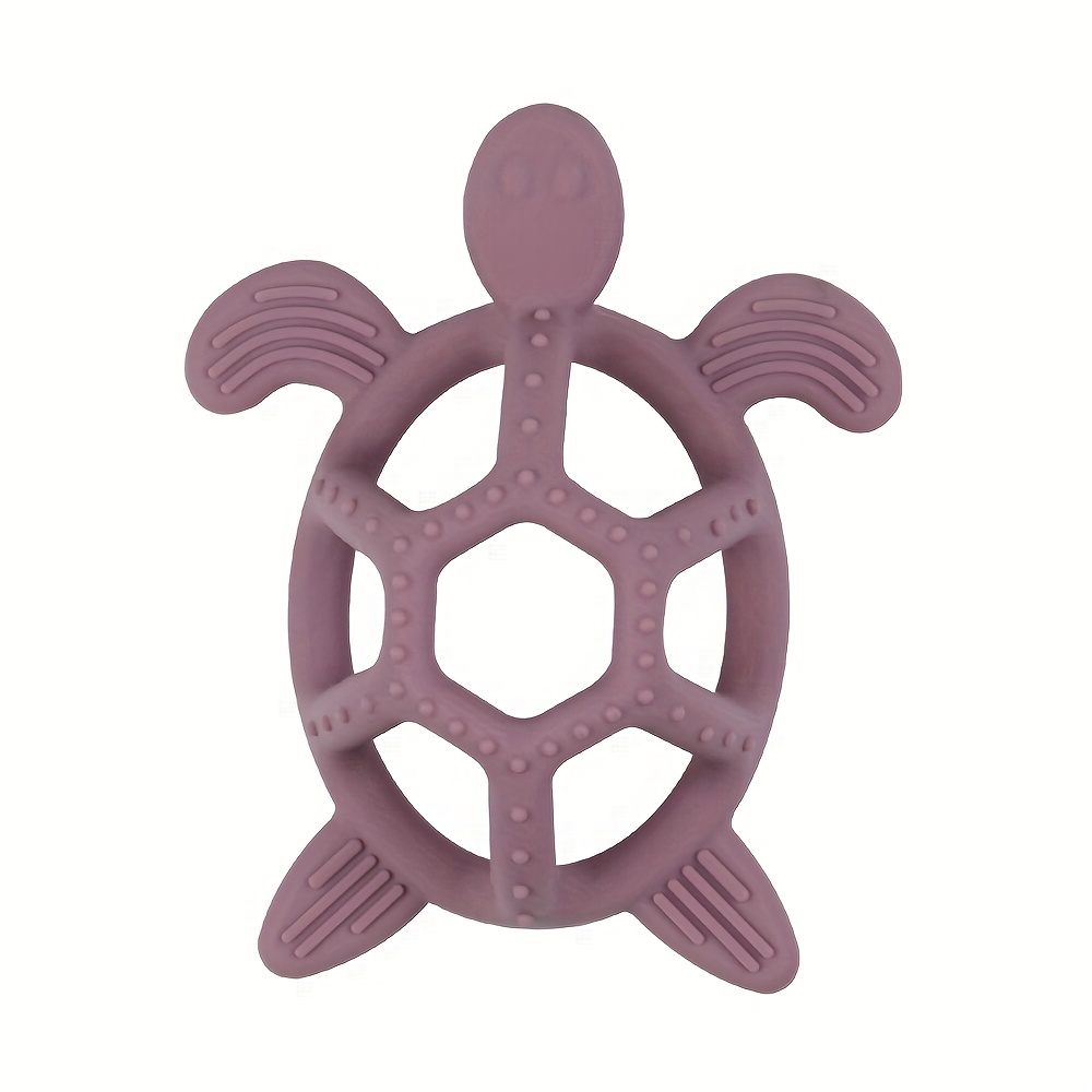 TYRY.HU Baby Turtle Teether Toy, Multi-Texture Chew Toy