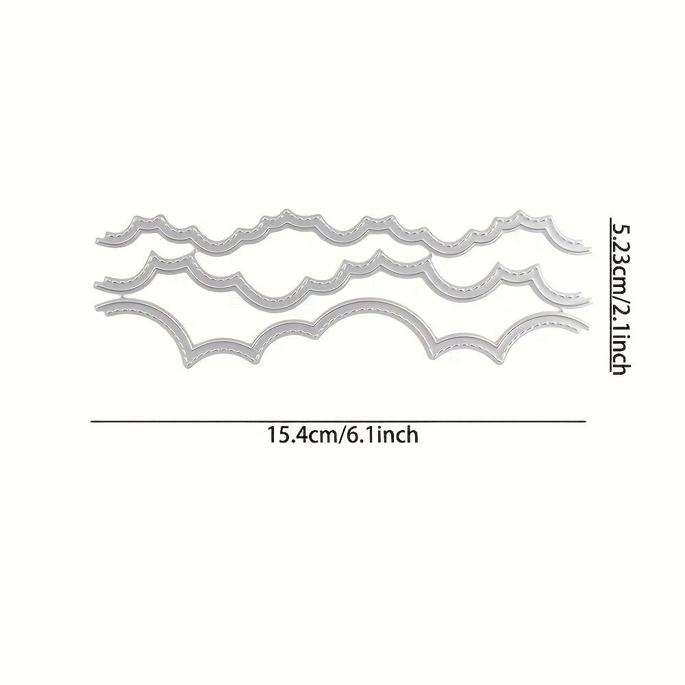 1pc Artistic Cloud Metal Frame Metal Stencils Embossing Diecut For Diy Scrapbooking Embossed Photo Card Making Cutting Mold Supplies