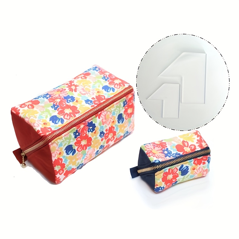 cosmetic bag and wash bag template ruler, thin film protection