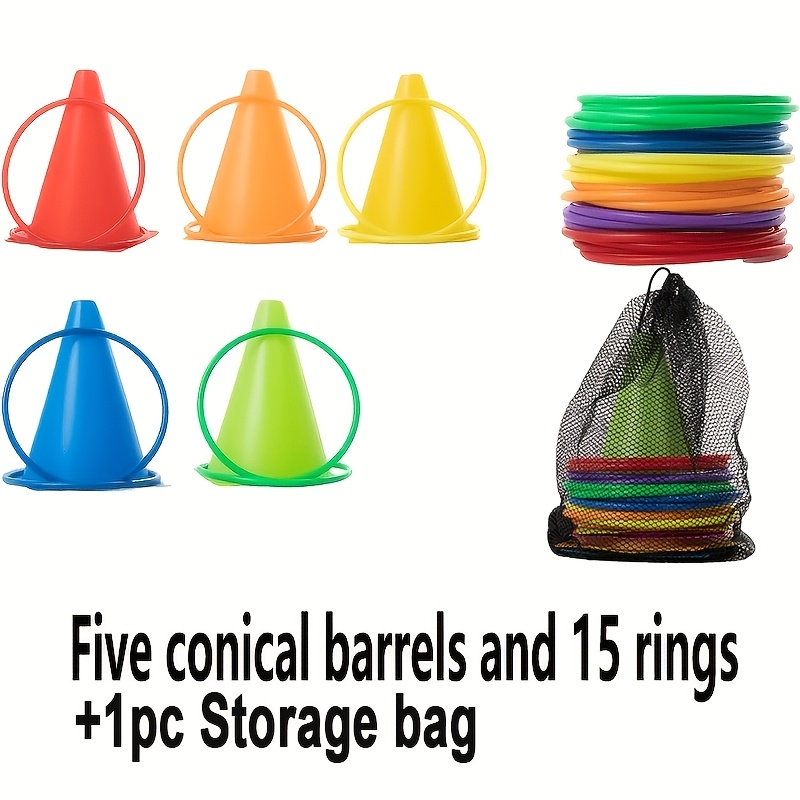 TEMU 12pcs / 20pcs Classic Circular Game Set - Suitable For Party Decoration And Activities (colors Are Random)