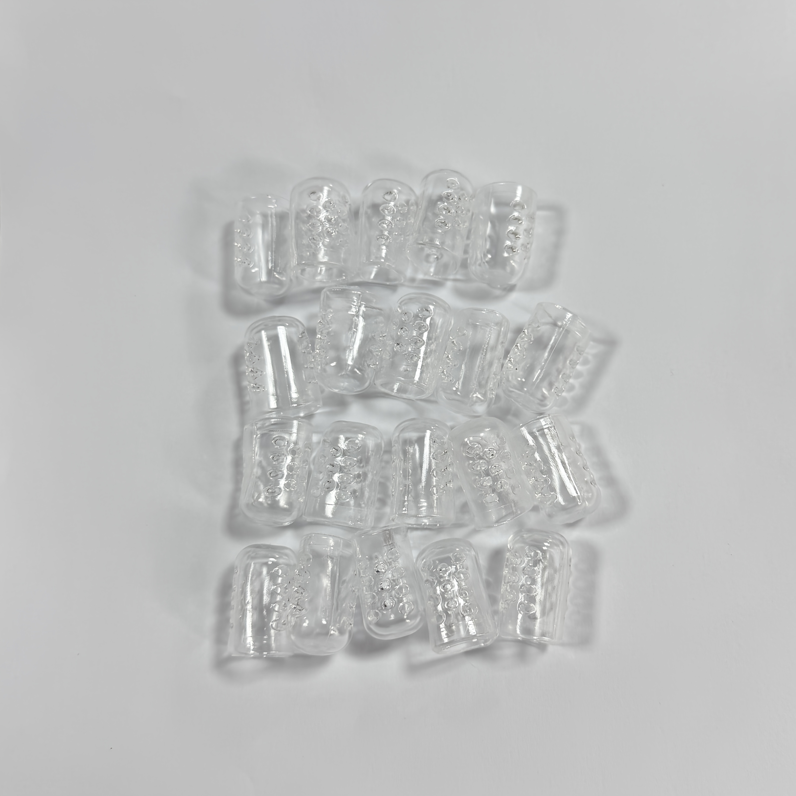 TEMU 10pcs/20pcs, Personal Care Hand And Foot Care Fingertip Cover, Silicone Toe Protection Cover, Breathable And Sweatproof, Fingertip Protection,