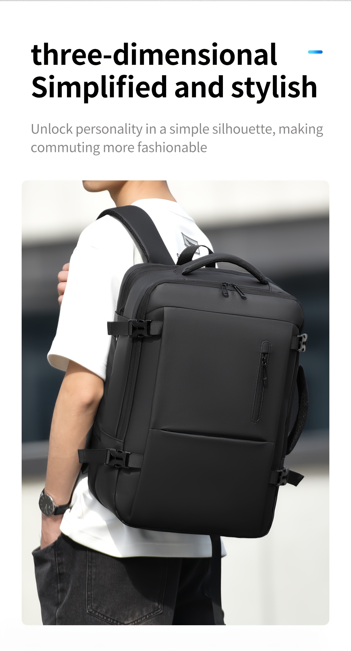 Mochila unisex WEIXIER, bolsa de viaje, bolso de mano, mochila unisex, bolsa para portátil, gran capacidad, función deportiva, mochila abierta a 180°, bolsa de equipaje para fines de semana, bolsa de negocios, bolsa de viaje de negocios, mochila escolar, expansible, compartimento independiente para computadora, adecuada para viajes escolares y de negocios, regalo para amigos y familiares.