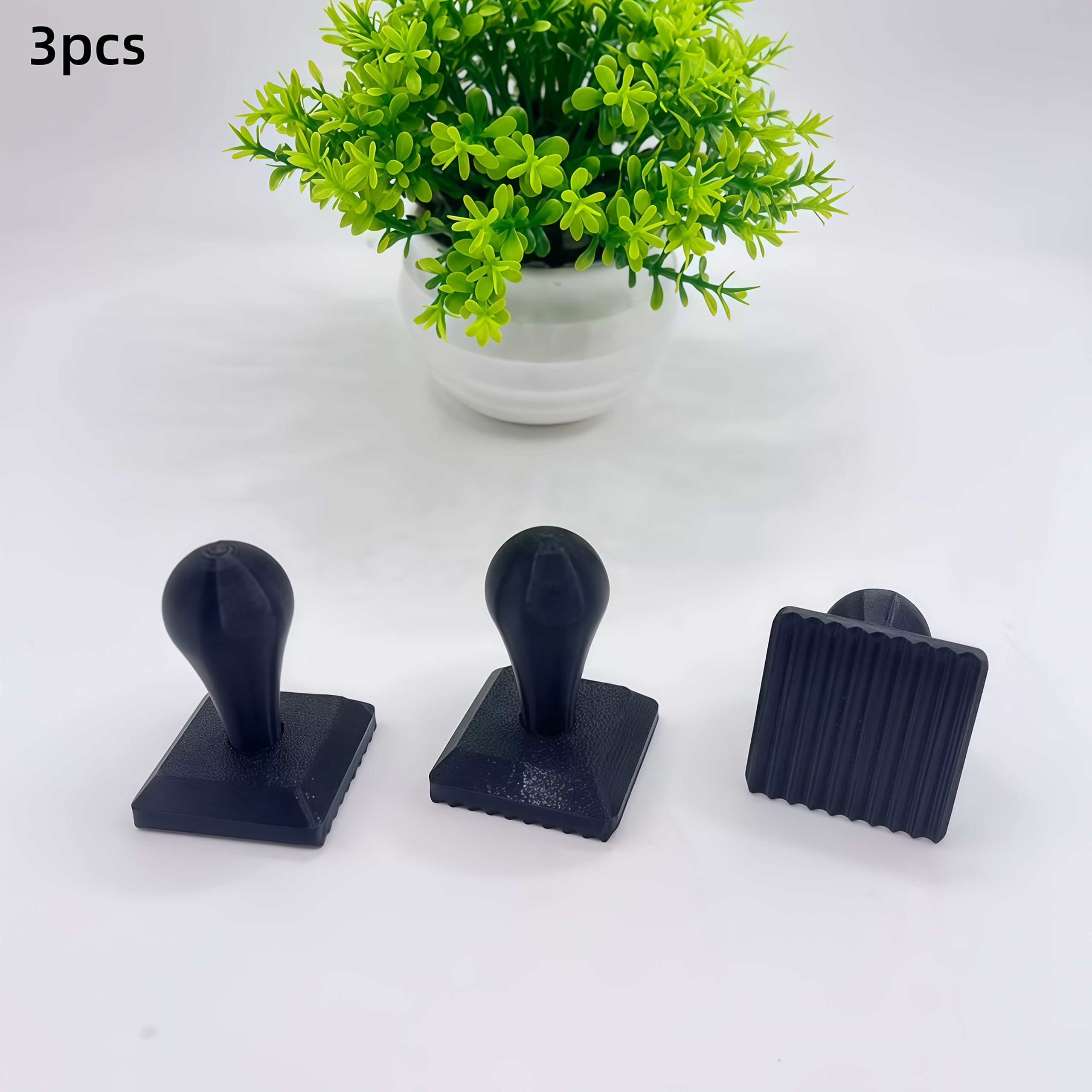 TEMU 3pcs 3d Printing Diamond Painting Drill Press Pen, Labor-saving Roller Style Dot Drill Pen, Detachable Drill Press Tool, Diy Diamond Painting &