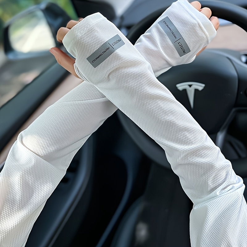 TEMU Men's Cooling Arm Sleeves, Breathable Sleeves, Unisex Arm Sleeves, Loose And Breathable, Cool And Comfortable, Suitable For Outdoor Sports,