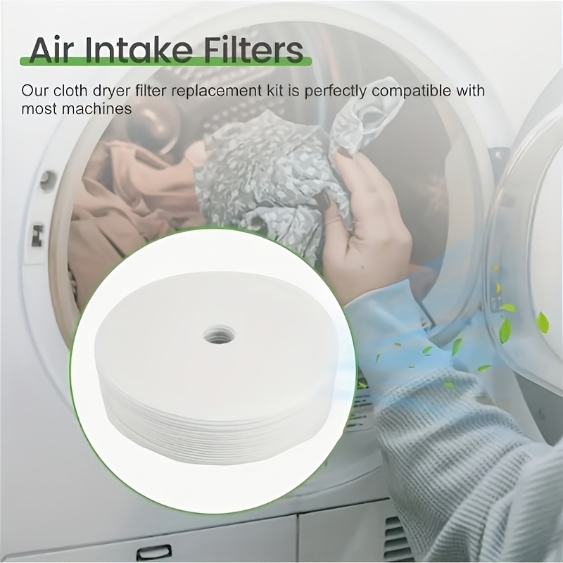 

12pcs Dryer Exhaust Filters- Cloth Dryer Replacement, Universal Cloth Dryer Exhaust Filter