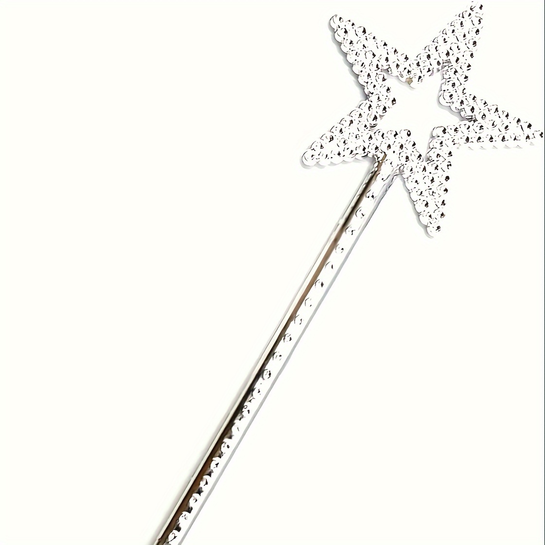 

Star Wand - Stick For Halloween, Christmas & Thanksgiving Parties - Plastic, No Batteries Required