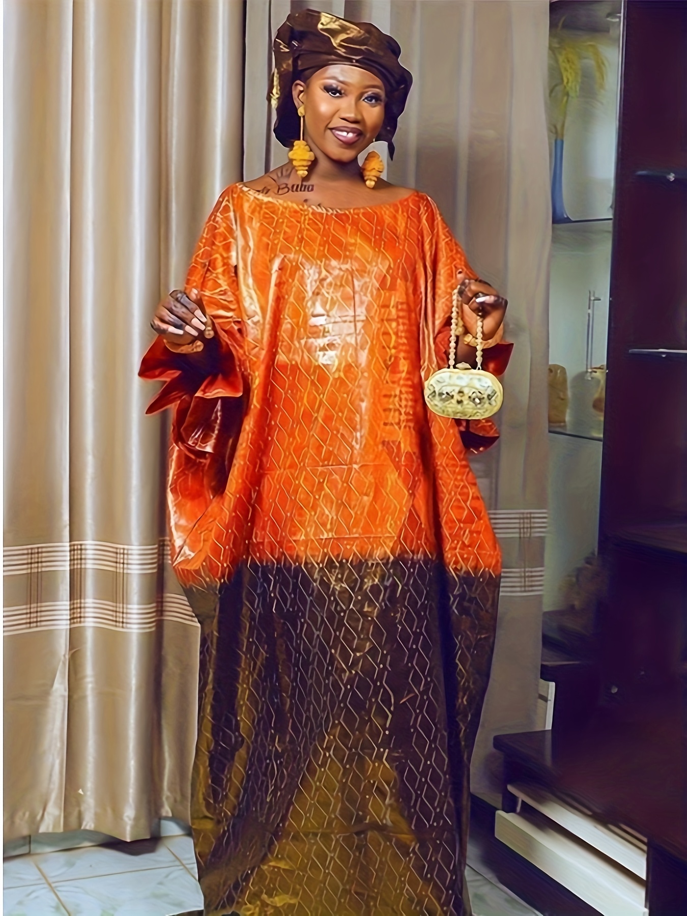 african traditional dresses sold on Temu United States