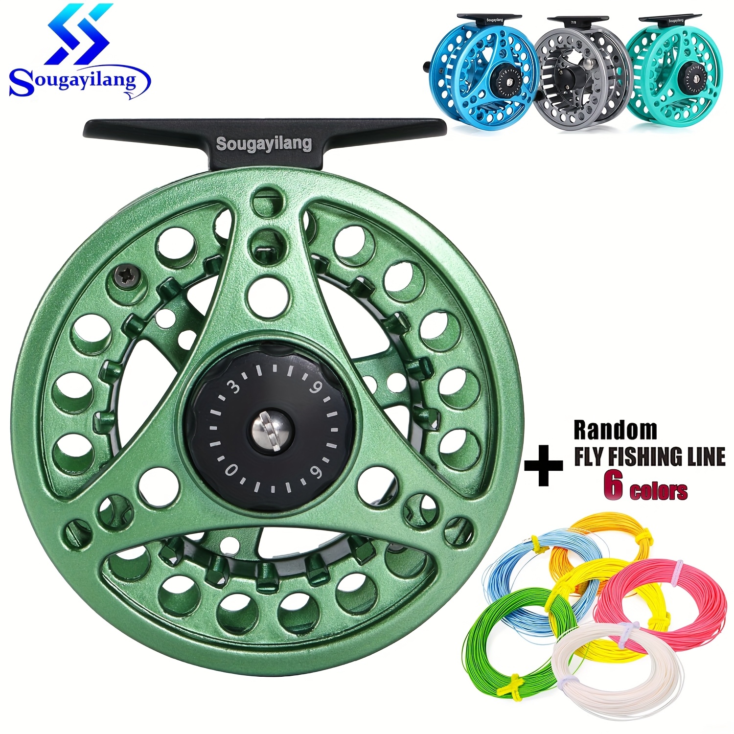 Saltwater Fly Reel 5/6 Weight Sougayilang Fly Fishing Reel - Die-Cast  Aluminum, 5/6 Or 7/8 Weight, Saltwater Ready With Smooth Drag Sougayilang Fly  Reel With Drag